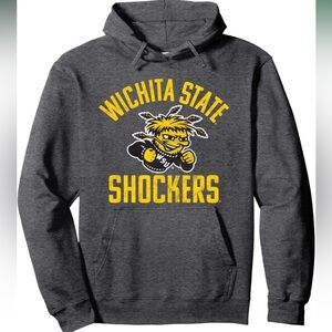 GRAY/Wichita State University Shockers/Pullover Hoodie/SIZE: XL
